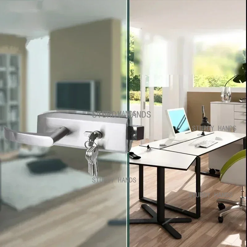 Cerradura de puerta de vidrio  - Glass Door Hinge reseña y precio