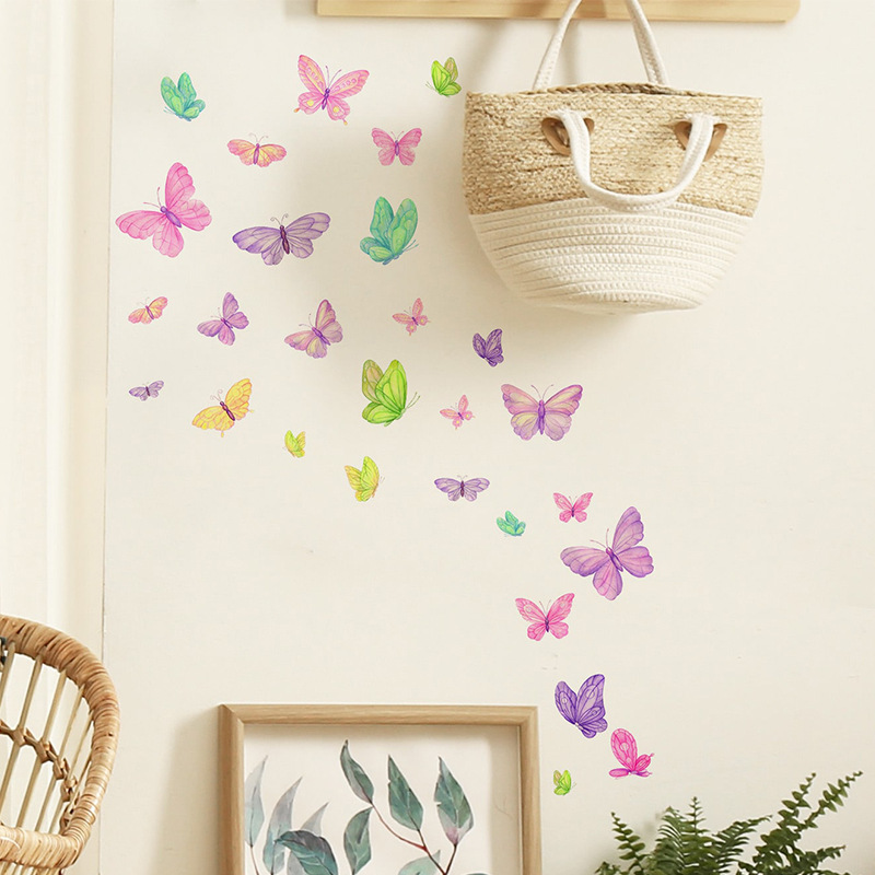 Pegatinas de pared de mariposa - Pvc Panel Background reseña y precio