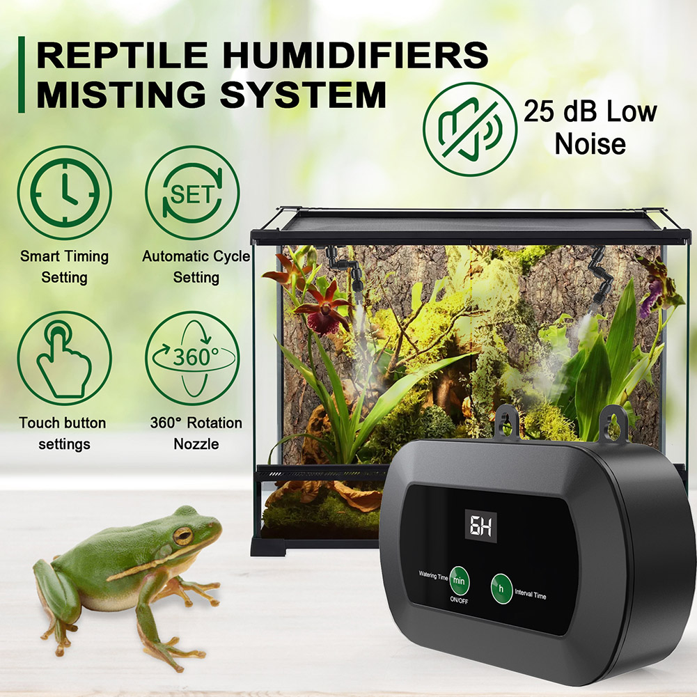 Aspersor de Niebla Automático  - Misting Nozzle Reptile reseña y precio