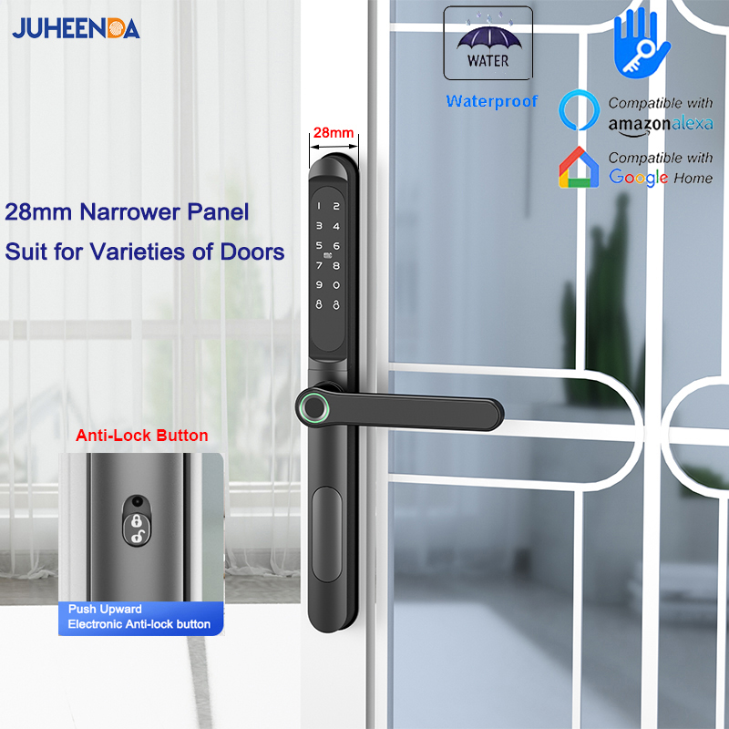 Cerradura inteligente de alumi - Glass Door Hinge reseña y precio